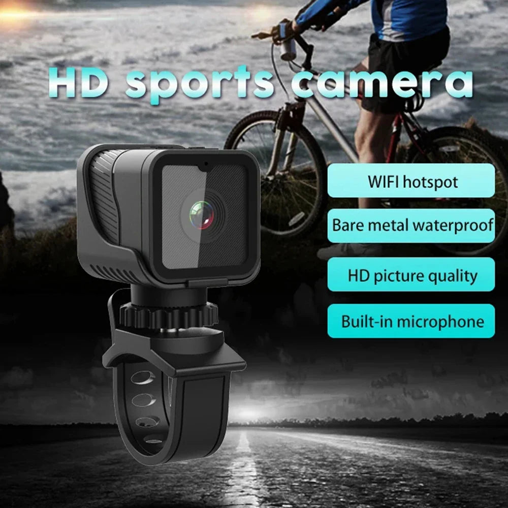 Portable WiFi Waterproof Sports Mini Camera (1080P HD) - Image 2