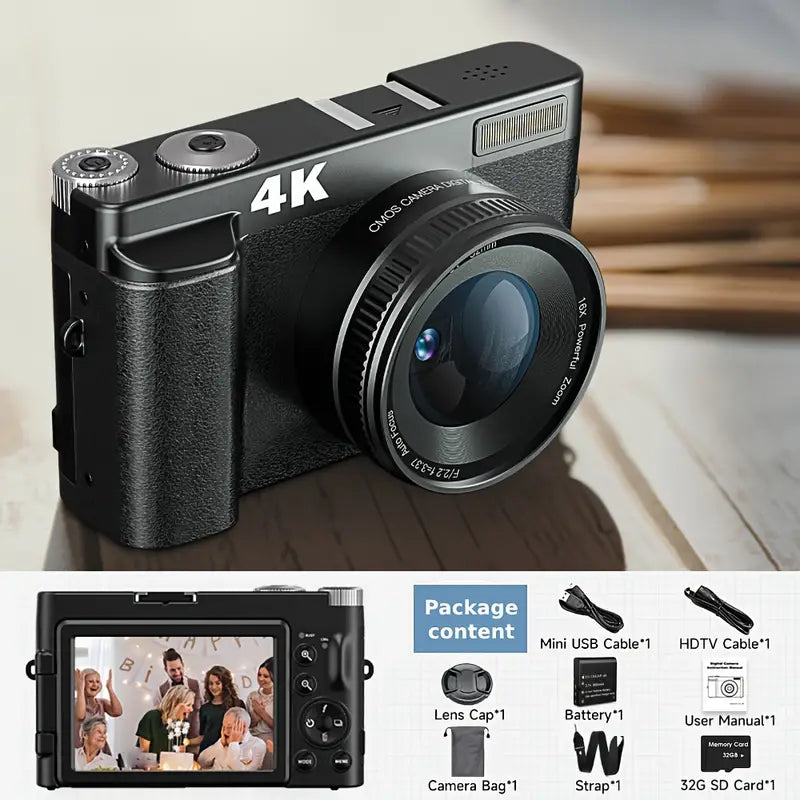 4K Digital Camera: Capture Every Detail in Stunning Clarity - Image 2