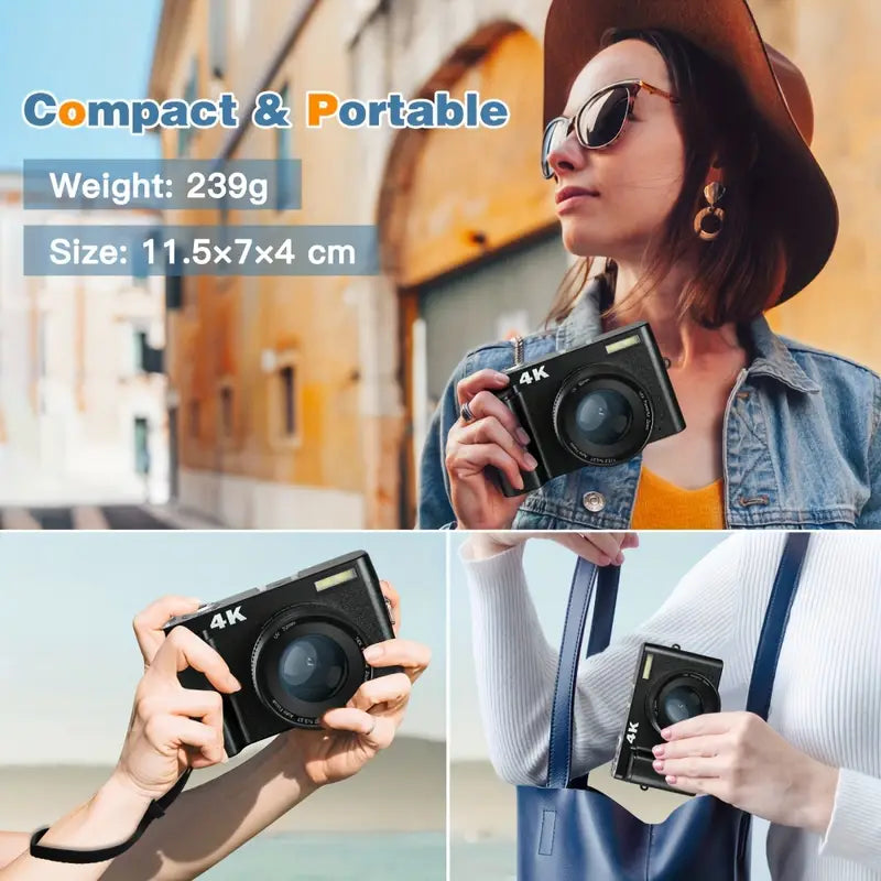 4K Digital Camera: Capture Every Detail in Stunning Clarity - Image 3