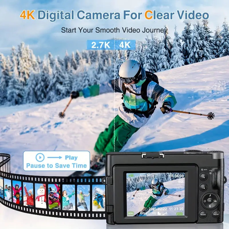 4K Digital Camera: Capture Every Detail in Stunning Clarity - Image 4
